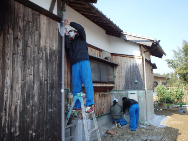 板壁塗装を中津市でのサムネイル